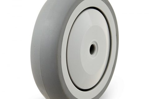 Točak  150mm za invalidska kolica sa termoplastika siva neobeležena guma i kuglični ležajevi